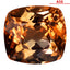 5.12 ct AIG Certified Cushion (10.57 x 10.15 mm)UnHeated Orange Tourmaline