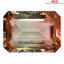 7.77 ct AIG Certified Octagon (13.34 x 9.66 mm) Natural BiColor Tourmaline