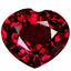 1.79 ct Heart (7.74 x 6.72 mm) Tanzania Purplish Pink Rhodolite Garnet