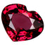 1.18 ct Heart (7.46 x 6.15 mm) Tanzania Purplish Pink Rhodolite Garnet