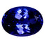 GIA CERTIFIED 3.80 ct AAAA OVAL CUT (10.96 x 8.00 mm) NATURAL D'BLOCK TANZANITE