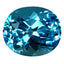 1.03 ct Oval (6.32 x 5.47 mm) Brazil Paraiba Blue Apatite Natural Gemstone