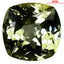 2.00 ct AIG Certified Cushion (7.76 x 7.73 mm) Greenish Yellow Tanzanite