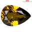 1.68 ct AIG Certified Pear (9.50 x 6.76 mm) Brownish Yellow Tanzanite