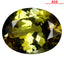1.61 ct AIG Certified Oval(8.82 x 6.84 mm) Greenish Yellow Tanzanite