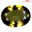 1.78 ct AIG Certified Oval (9.53 x 7.32 mm) Brownish Yellow Tanzanite
