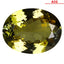 2.33 ct AIG Certified Oval (10.06 x 7.82 mm) Brownish Yellow Tanzanite