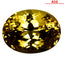 1.80 ct AIG Certified Oval (8.07 x 6.12 mm) Orange Yellow Imperial Topaz