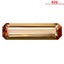 1.40 ct AIG Certified Octagon(12.03 x 3.44 mm)Orange Yellow Imperial Topaz