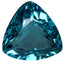 1.14 ct Trillion (6.99 x 6.95 mm) Brazil Paraiba Blue Apatite Gemstone
