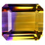 15.80 ct Octagon (15.43 x 13.56 mm) Brazil Natural Purple Yellow Ametrine