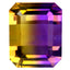 18.46 ct Octagon (15.13 x 12.47 mm) Brazil Natural Purple Yellow Ametrine