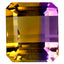 15.93 ct Elegant Octagon (14.26 x 12.57 mm) Brazil Purple Yellow Ametrine