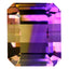 11.17 ct Octagon(12.61 x 10.68 mm) Brazil Natural Purple Yellow Ametrine