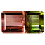 2.02 ct Octagon (10.31 x 5.54 mm) Unheated Natural Watermelon Tourmaline