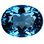 14.45 ct Gorgeous Oval (15.32 x 11.80 mm) Heated Brazil London Blue Topaz