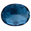 14.45 ct Gorgeous Oval (15.32 x 11.80 mm) Heated Brazil London Blue Topaz