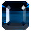 25.16 ct Princess (15.58 x 14.74 mm) Heated Brazil London Blue Topaz