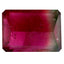 2.02 ct Octagon (8.66 x 6.13 mm) Unheated Natural Watermelon Tourmaline
