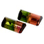 12.63 ct(2pcs) MATCHING PAIR Octagon (13.47x8.15 mm) Watermelon Tourmaline