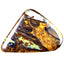 27.60 ct Cabochon (34.08 x 23.95mm) Natural Australian Koroit Boulder Opal