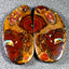 101.90ct RARE! (2pcs) MATCHING PAIR Cabochon(50.20 x 24.31mm) Boulder Opal