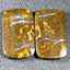 81.27 ct (2pcs) MATCHING PAIR Cabochon (38.94 x 23.04mm) Boulder Opal