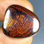 23.75 ct Cabochon (22.78 x 20.25mm) Natural Australian Koroit Boulder Opal