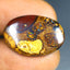 9.93 ct Cabochon (22.35 x 15.19 mm) Natural Australian Koroit Boulder Opal