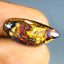 7.77 ct Cabochon (23.06 x 10.26 mm) Natural Australian Koroit Boulder Opal