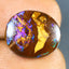 6.26 ct Cabochon (14.48 x 12.38 mm) Natural Australian Koroit Boulder Opal