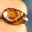 4.99 ct Cabochon (16.27 x 9.72 mm) Natural Australian Koroit Boulder Opal