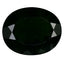 4.13 ct Oval (11.22 x 9.09mm) Unheated Green Chrome Diopside Gemstone