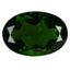 2.00 ct Oval (9.90 x 6.89 mm) Unheated Green Chrome Diopside Gemstone