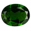 1.71 ct Oval (9.01 x 7.05 mm) Unheated Green Chrome Diopside Gemstone