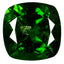 2.74 ct Cushion (8.08 x 8.12 mm) Unheated Natural Green Chrome Diopside