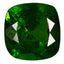 1.60 ct Cushion (6.97 x 6.98 mm) Unheated Natural Green Chrome Diopside