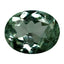 0.33 ct Flashing Oval (5.07 x 4.07 mm) Unheated Green Natural Alexandrite