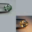 0.33 ct Flashing Oval (5.07 x 4.07 mm) Unheated Green Natural Alexandrite