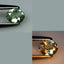 0.35 ct Oval (4.93 x 3.98 mm) Unheated Green Natural Alexandrite Gemstone