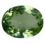 0.89 ct Oval (6.82 x 5.39 mm) Unheated Green Natural Alexandrite Gemstone
