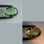 0.94 ct Oval (7.37 x 5.31 mm) Unheated Green Natural Alexandrite Gemstone