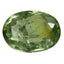 0.84 ct Oval (6.59 x 4.82 mm) Unheated Green Natural Alexandrite Gemstone