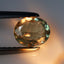 0.68 ct Pretty Oval (6.12 x 5.05 mm) Unheated Green Natural Alexandrite