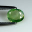 0.41 ct Sparkling Oval (5.64 x 4.45 mm) Unheated Green Natural Alexandrite