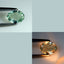 0.46 ct Shimmering Oval (6.11 x 4.44mm) Unheated Green Natural Alexandrite