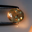 0.45 ct Oval (5.36 x 4.47 mm) Unheated Green Natural Alexandrite Gemstone