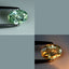 0.64 ct Sparkling Oval (6.28 x 4.52 mm) Unheated Green Natural Alexandrite