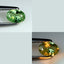 0.40 ct Oval (5.54 x 3.96 mm) Unheated Green Natural Alexandrite Gemstone