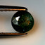 0.49 ct Round (4.93 x 4.92 mm) Unheated Green Natural Alexandrite Gemstone